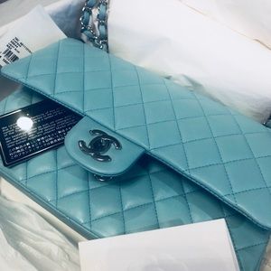 ❌SOLD ❌Not For Sale CHANEL Tiffany Blue Medium